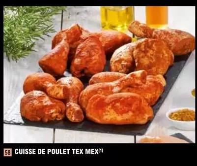 Cuisse De Poulet Tex Mex offre sur E.Leclerc