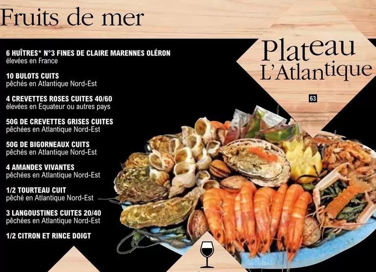 Fruits De Mer offre sur E.Leclerc