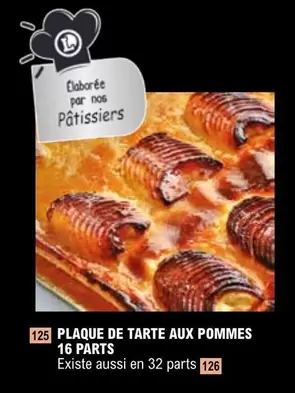 Plaque De Tarte Aux Pommes offre sur E.Leclerc