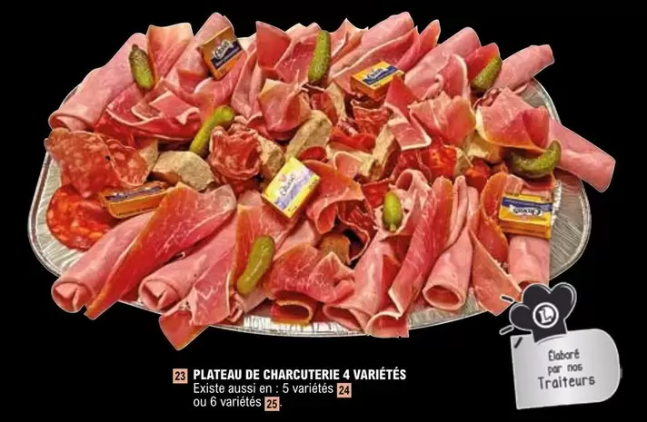 Plateau De Charcuterie À Varieties offre sur E.Leclerc