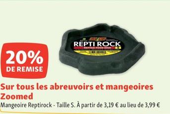 Zoomed - Sur Tous Les Abreuvoirs Et Mangeoires Mangeoire Reptirock