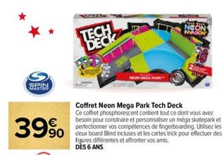 Tech Deck - Coffret Neon Mega Park