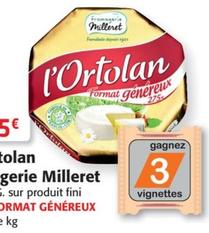 l'ortolan fromagerie milleret