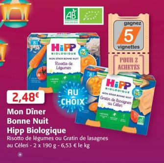 Hipp Biiologique - Mon Diner Bonne Nuit