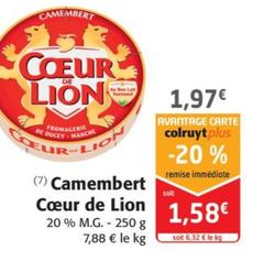 Camembert - Coeur De Lion