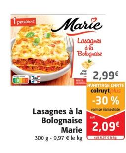 Lasagnes A La Bolognaise