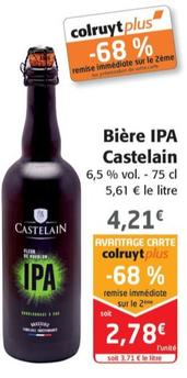 castelain - bière ipa