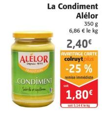 Alélor - La Condiment