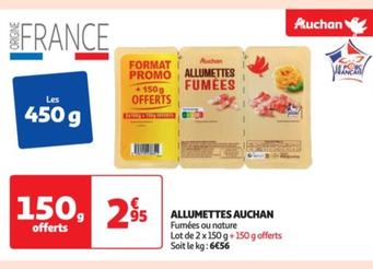 Auchan - Allumettes