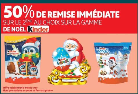 Ferrero - Sur La Gamme De Noël Kinder