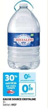 cristaline - eau de source