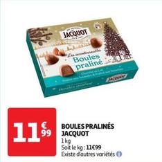 Jasquot - Boules Pralines