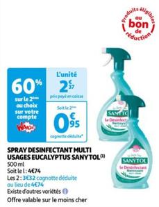 Spray Desinfectant Multi Usages Eucalyptus