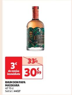 Rhum Don Papa Masskara