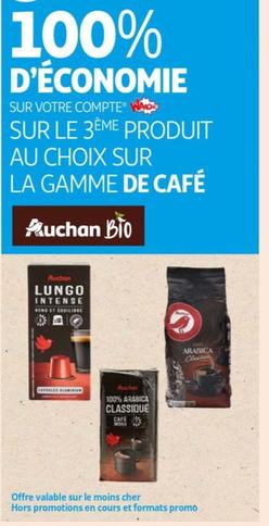 auchan - sur la gamme de café