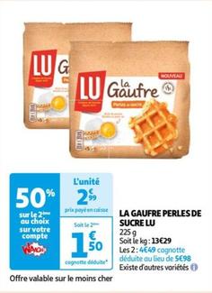 La Gaufre Perles De Sucre