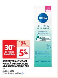 Soin Exfoliant Visage Peaux À Imperfections Derma Skin Clear