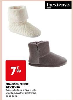 Inextenso - Chausson Femme