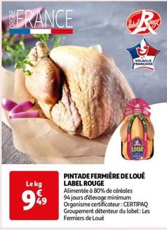 Label Rouge - Pintade Fermiere De Loue