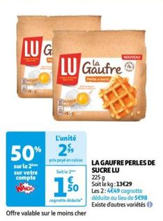 La Gaufre Perles De Sucre