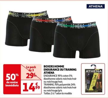 Athena - Boxers Homme Endurance Ou Training