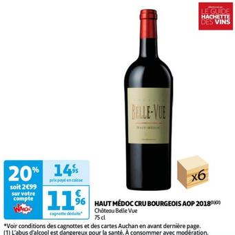 Haut Médoc Cru Bourgeois Aop 2018