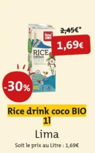 lima - rice drink coco bio