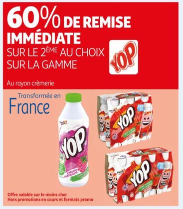 60% De Remise Immédiate Sur Le 2ème Au Choix Sur La Gamme Yop