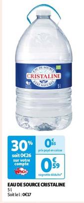 cristaline - eau de source