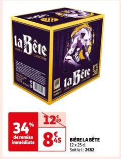 la bête - bière