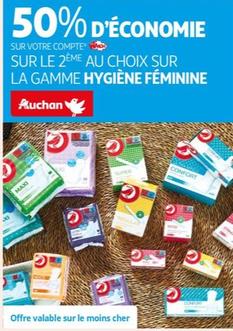 Auchan - Sur La Gamme Hygiène Féminine