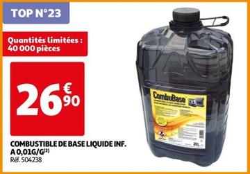 Combustible De Base Liquide Inf. A 0,01g/g(2)