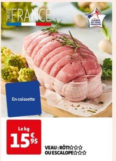 Veau: Rôti Ou Escalope