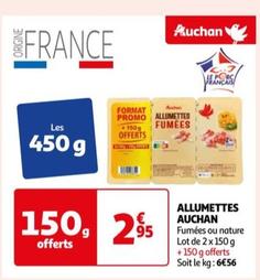 Auchan - Allumettes