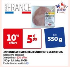 Gourmets De L'artois - Jambon Cuit Superieur