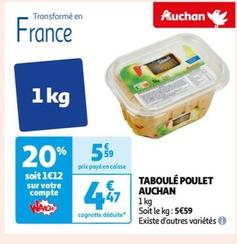 Auchan - Taboulé Poulet