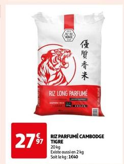 Riz Parfumé Cambodge Tigre