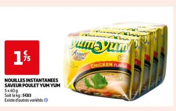 Yum Yum - Nouilles Instantanees Saveur Poulet