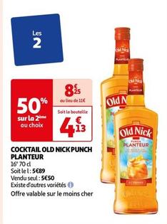 Cocktail Punch Planteur