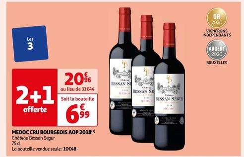 Château Bessan Segur - Medoc Cru Bourgeois Aop 2018