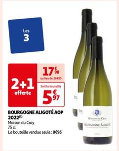 Maison Du Cray - Bourgogne Aligoté Aop 20220