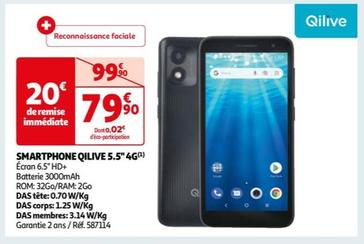 qilive - smartphone 5.5" 4g