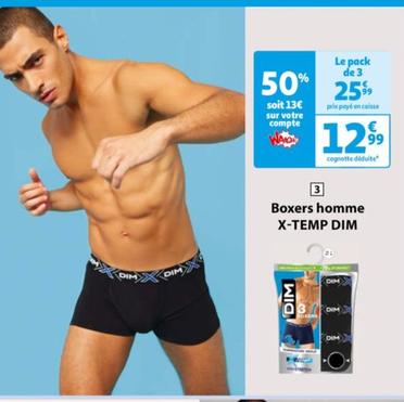 Boxers Homme X-temp