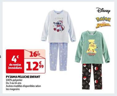 Pyjama Peluche Enfant