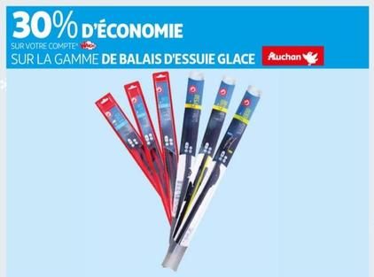 Auchan - Sur La Gamme De Balais D'essuie Glace