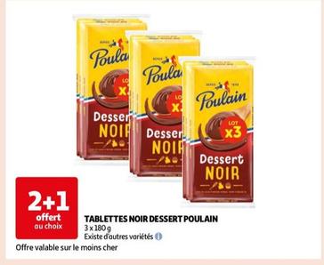 Tablettes Noir Dessert