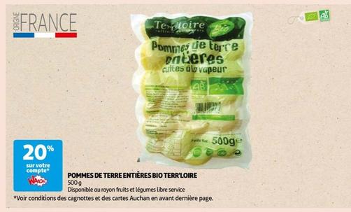 Terr'loire - Pommes De Terre Entières Bio