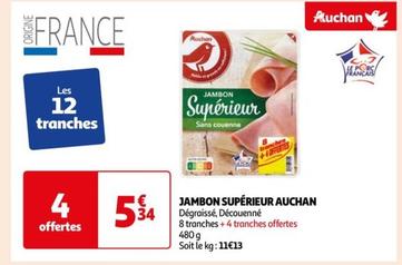 Auchan - Jambon Supérieur