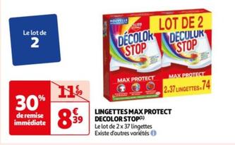Decolor Stop - Lingettes Max Protect
