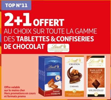 Sur Toute La Gamme Des Tablettes & Confiseries De Chocolat